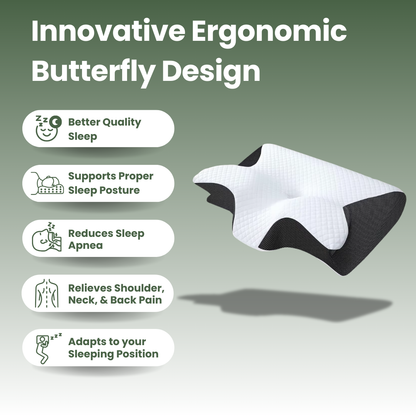 BackSavvy™ Butterfly Relief Pillow